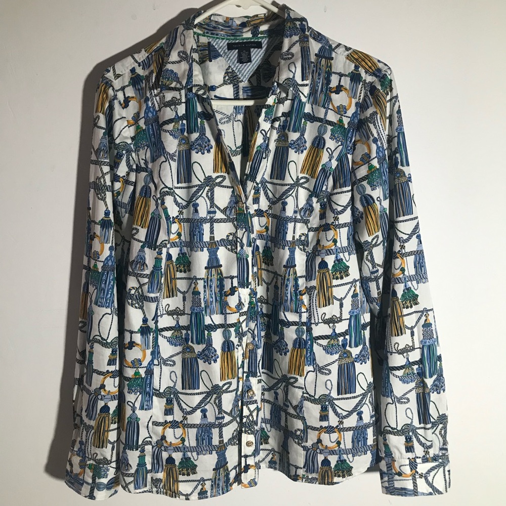 Tommy Hilfiger Blouse Women Size XL. Rare Rind.